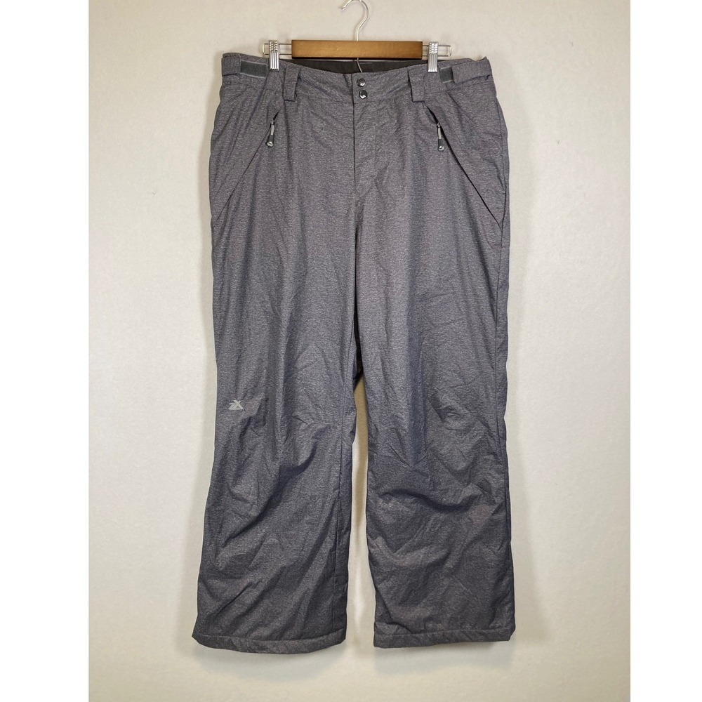 Winter Performance Zeroxposur Women XL‎ Grey Insulated Fleece Lined Snow Pants